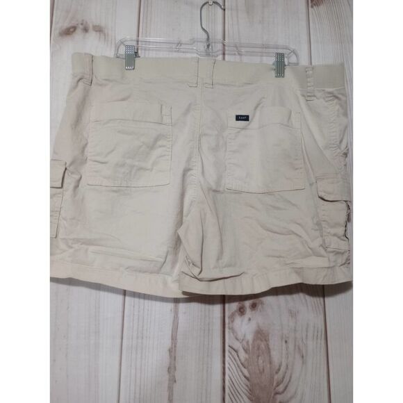 Lee Shorts Ladies 20 Cargo Pockets Comfort Waist - Picture 2 of 5